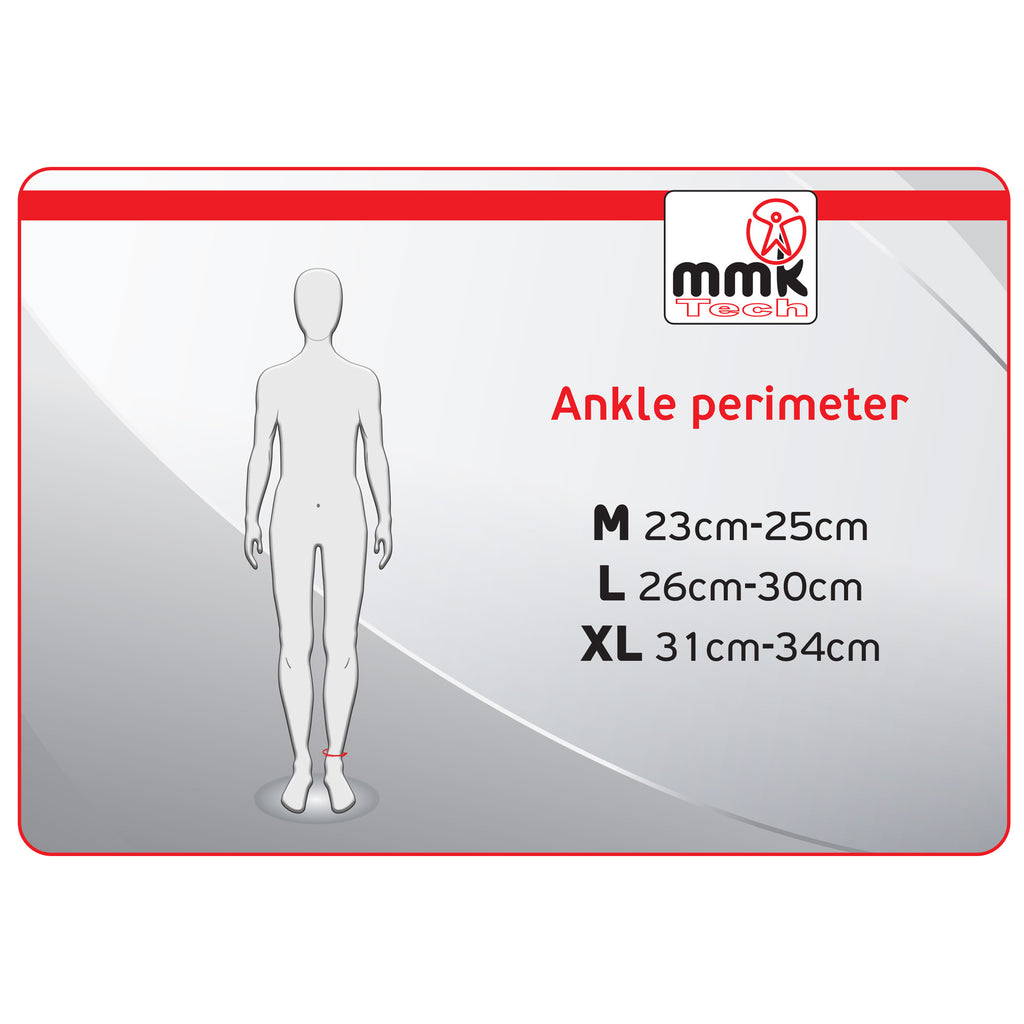 Sprunggelenkbandage mit Keramik-Einlagen – Nano Ankle Brace, Größe M-L-XL