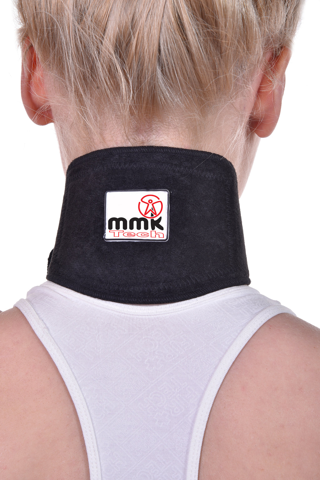 MMK Tech Nackenstütze – Produktfoto mit MMK Tech Label
