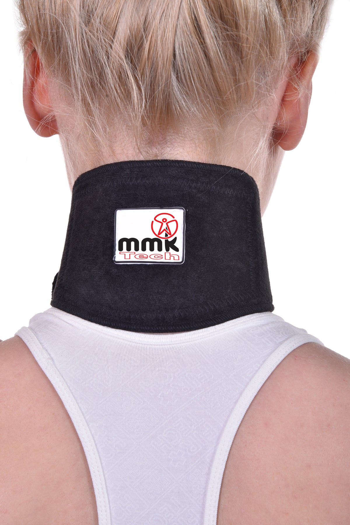 MMK Tech Nackenstütze – Produktfoto mit MMK Tech Label
