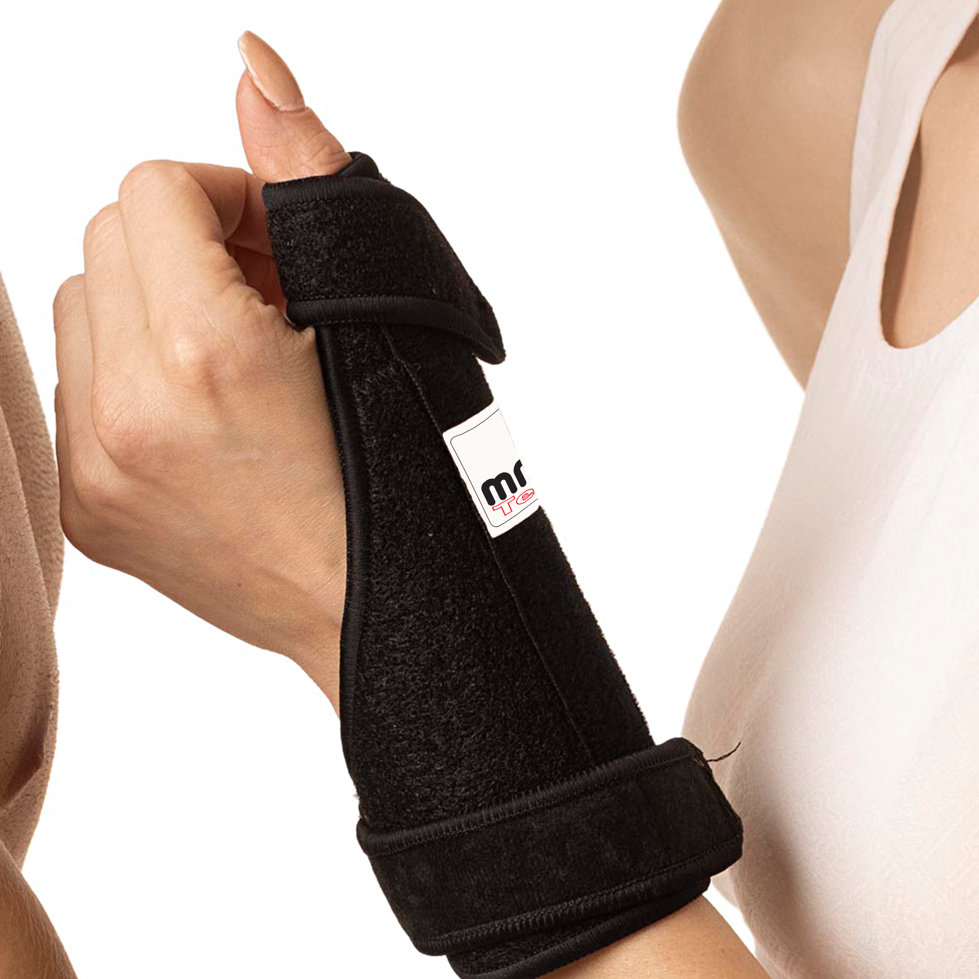 Handgelenkorthese mit Daumenschiene – Nano Wrist Support Neopren, One Size
