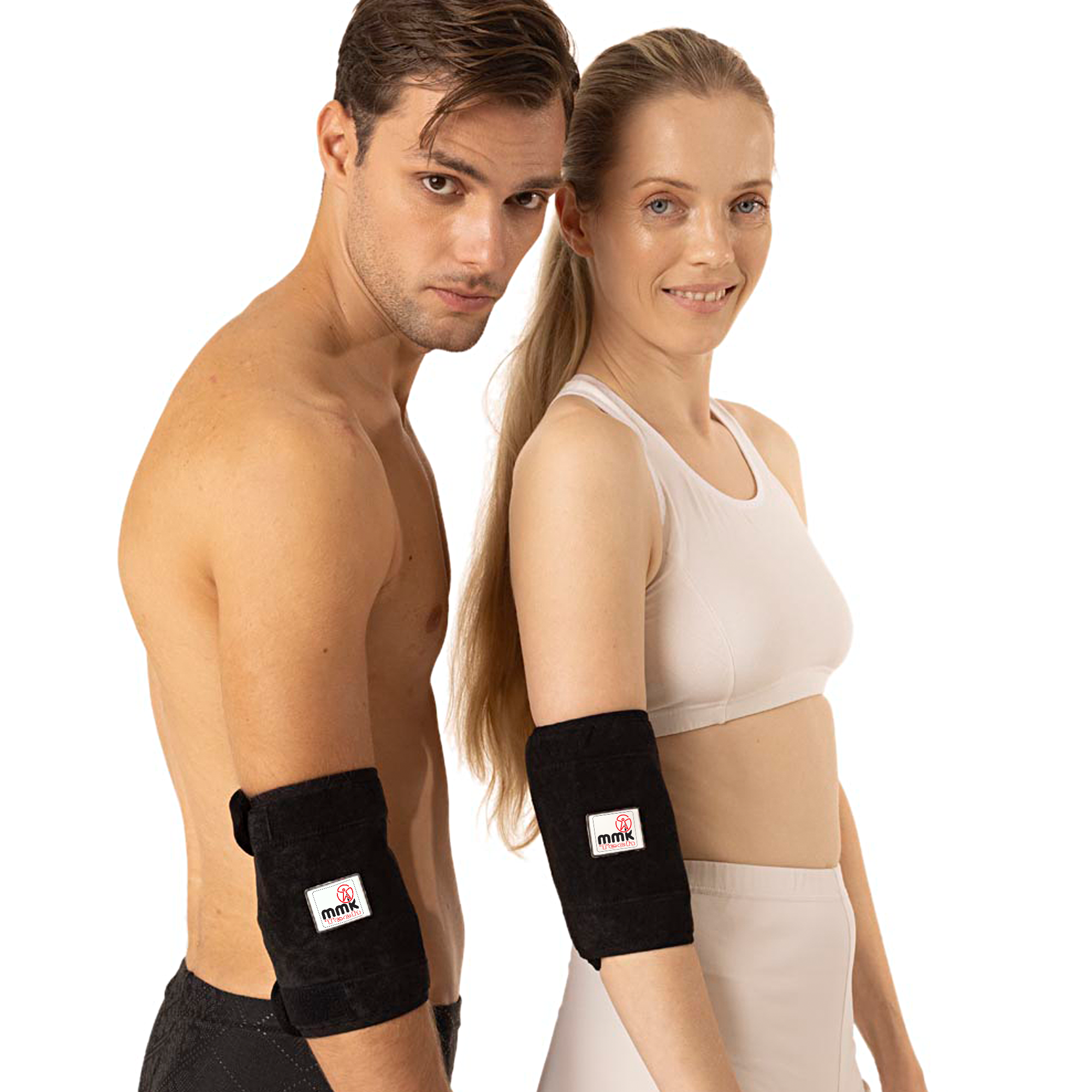 Ellenbogenbandage mit Keramik-Einlagen – Nano Elbow, One Size