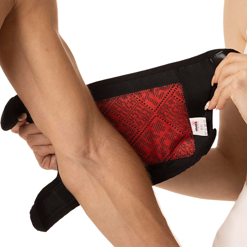 Ellenbogenbandage mit Keramik-Einlagen – Nano Elbow, One Size