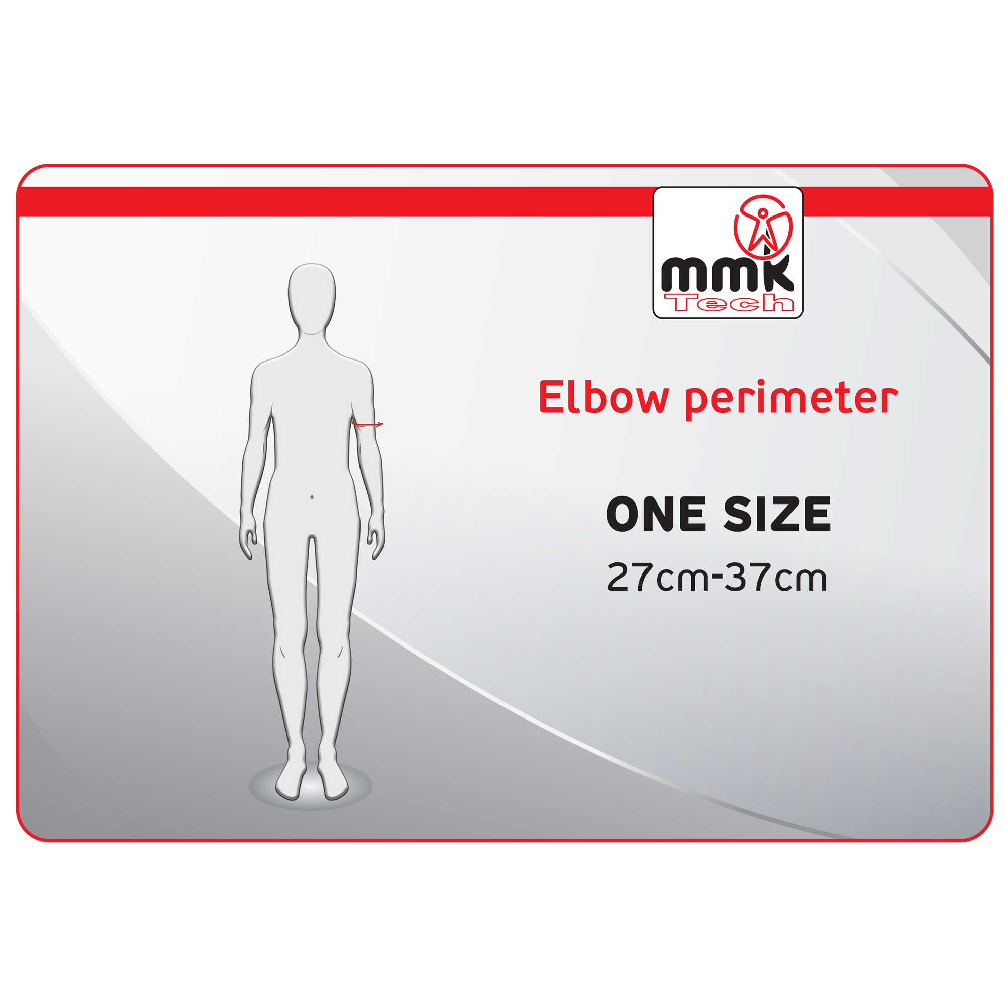 Ellenbogenbandage mit Keramik-Einlagen – Nano Elbow, One Size