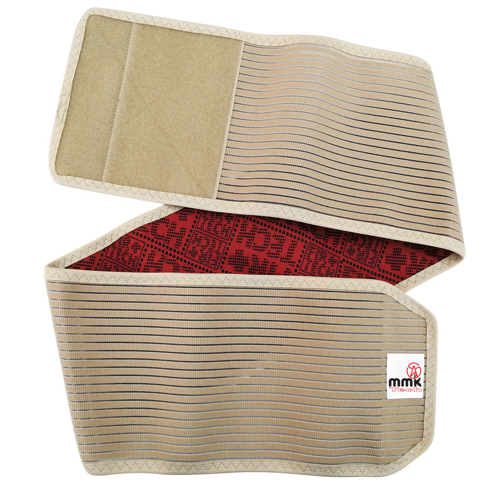 MMK Tech Taillenstütze 16 cm belüftet, Beige – Produktfoto mit MMK Tech Label